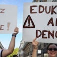 Une journée d’action était programmée aujourd’hui dans l’éducation nationale, qui devait mêler, une fois n’est pas coutume, profs du public, du privé, et parents d’élèves.